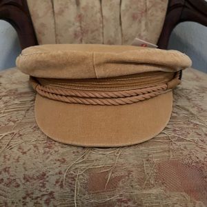 BNWT Billabong gold yellow newsie sailor biker cap